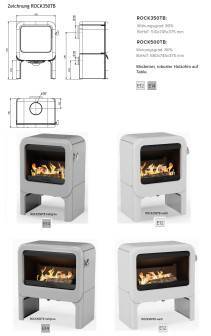 Dovre Kaminofen Rock 350 TB Rock 500 TB