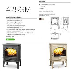 Dovre Kaminofen 425  GM