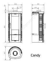 La Nordica Gußofen GußofenGußofen Candy Zeichnung