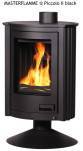 Masterflamme Piccolo II Kaminofen black