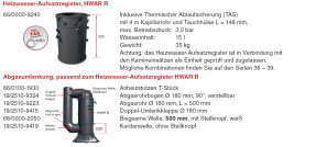 Schmid Heizwasser-Aufsatzregister HWAR R